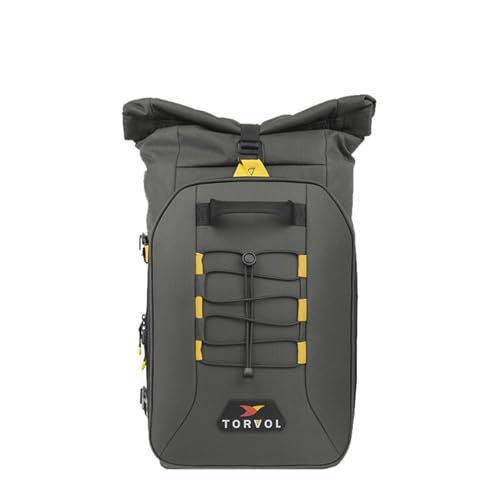Torvol Drone Explorer Backpack MINI, Compact Drone and Camera Backpack – Modular Compartments, Laptop, Clothes, Rain Cover, Carry On Luggage Size – Black – 13L+8L