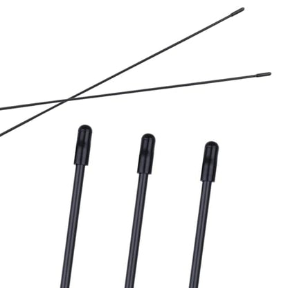 5PCS Black Plastic Protective Antenna Tubes with Cap Suitable for Remote Control Car FPV Drones Quadcopters Multicopters Boat 2.4G Receivers