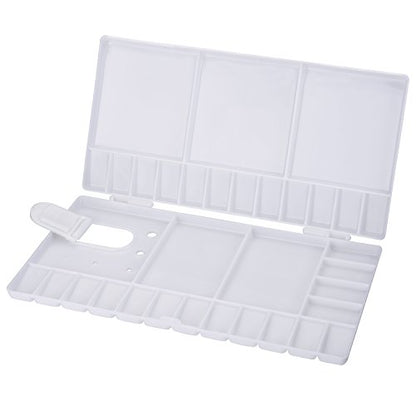 Shappy Watercolor Palette 33 Compartments Folding Paint Tray