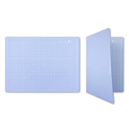 iMAT Flip Cutting Mat Note A2, Foldable, Double-Sided, Light Blue - color: Light Blue