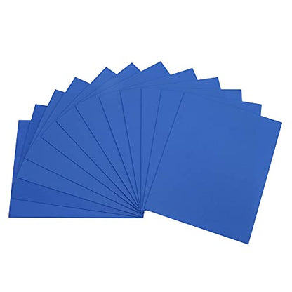 uxcell Dark Blue EVA Foam Sheets 11 x 8 inch 1.7mm Thickness for Crafts DIY Projects, 12 Pcs - color: Dark Blue