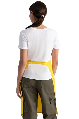 Chef Works Unisex Butcher Apron, Lemon, One Size - color: Lemon