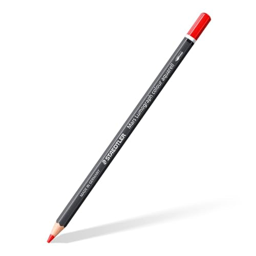 STAEDTLER Mars Lumograph Aquarell Colored Watercolor Pencils, Tin of 24 - style: Tin of 24