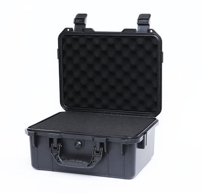14in Waterproof Hard Shell Case with DIY Customizable Foam Insert (13 x 9.6 x 5.7in Interior) - size: 13 x 9.6 x 5.7 inches