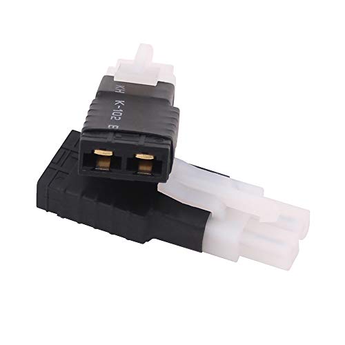 3pcs Compatible with TRX Style Female to plug for Big Tamiya Male Connector Adapter(C64-3)