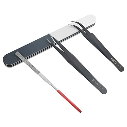 Professional 8 PCS Model Tools Kit Modeler Basic Tools Craft Set Hobby Building Tools Kit for Gundam Car Model Building Repairing and Fixing(A) (Pack of 2) - size: Small (Pack of 2)