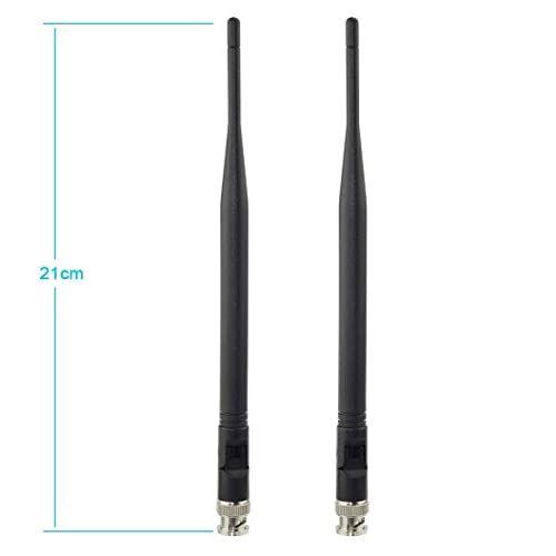 Bingfu Wireless Microphone Receiver Antennas BNC Male Antenna UHF 400MHz-960MHz (4-Pack) for Wireless Microphone System Mic Receiver Remote Digital Audio Tuner UHF Ham Radio - size: BNC Antenna 4-pack
