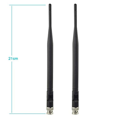 Bingfu Wireless Microphone Receiver Antennas BNC Male Antenna UHF 400MHz-960MHz (4-Pack) for Wireless Microphone System Mic Receiver Remote Digital Audio Tuner UHF Ham Radio - size: BNC Antenna 4-pack
