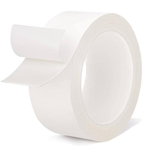 Double Sided Mounting Tape Heavy Duty, Damage Free, 2'' x 9.85 FT - size: 2in x 9.85ft