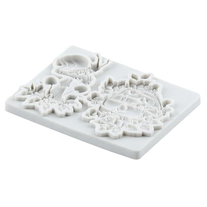 Mushroom Honeycomb Polymer Clay Mold Snail Flower Silicone Molds - color: Style L