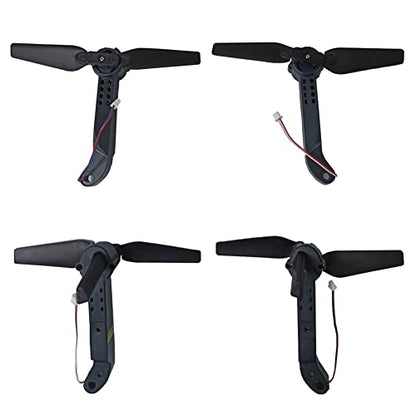 4pcs Drone Arms with Motor and Propellers, for E58/L800/JY019/S168 FPV