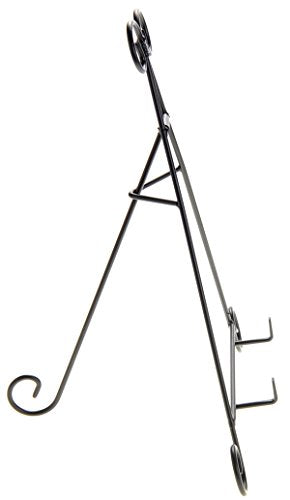 PowerTRC 9" Iron Display Stand for Holding Pictures, Books, Plates, Art, and More - size: 9" / 1 Set