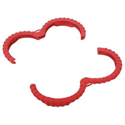 Propeller Guard Protector Accessories for DJI Avata 2, Prop Bumper Drone Anti-Collision Scratch-proof Protection,Fly Combo Protective Cover Ring(Red) - color: Red