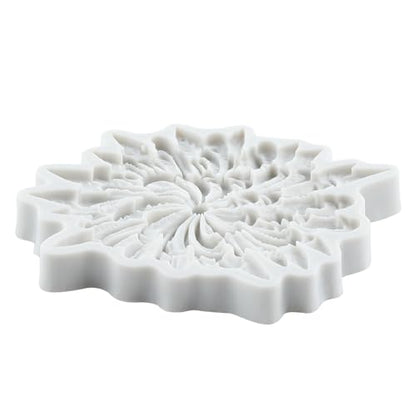 Flower Polymer Clay Mold Chrysanthemum Flower Silicone Molds - color: Style D