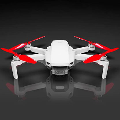 Master Airscrew Stealth Propellers for DJI Mini 2, Mini 2 SE, Mini SE & Mini 4K - Red, 4 propellers in set - color: Red