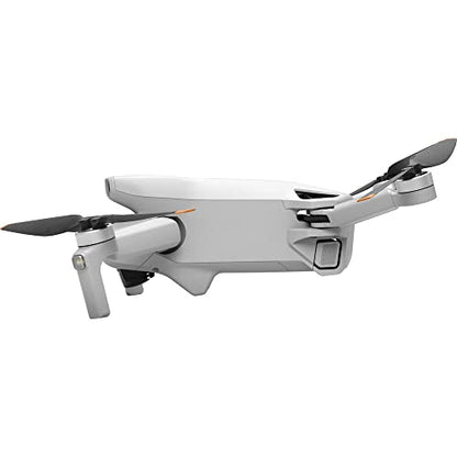 DJI Mini 3 Camera Drone Quadcopter + RC Smart Controller (With Screen) + Fly More Kit, 4K Video, 38min Flight Time, True Vertical Shooting, Intelligent Modes Bundle w/Deco Gear Backpack +Accessories - style: RC Fly More Kit