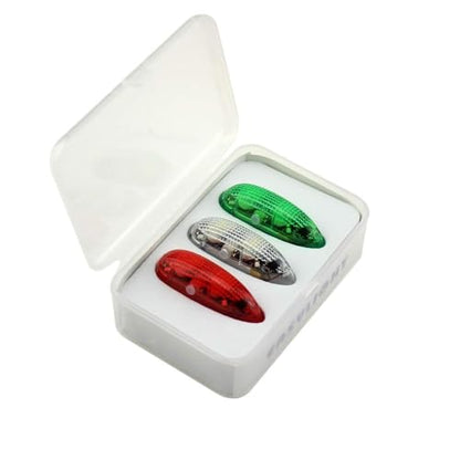RC Plane LED Light Kit for Bicycle Jet Airplane Air Craft Fix Wing Quadcopter,Rechargeable Red Green White LED Flashing Lights