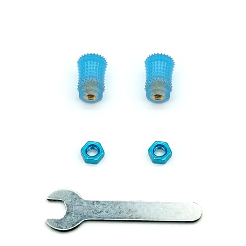 Felistick Hybree RC Transmitter Radio Controller Stick Ends FPV Controller Accessories Replacement Joystick(M4,Blue) - color: Blue, size: M4