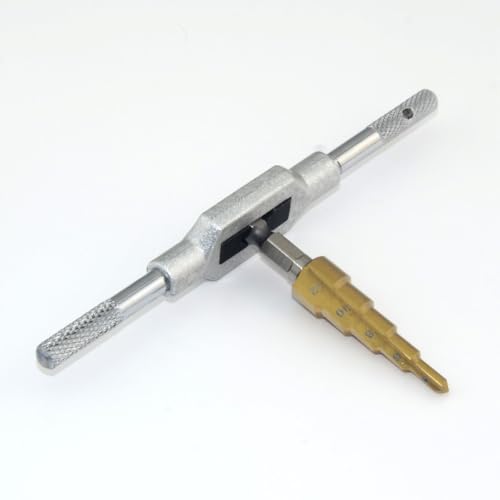 Compatible with Great Planes 4-Step Propeller Shaft Reamer Standard 4 6 8 10 12MM Opener Drill RC Tools(Drill) - size: Drill