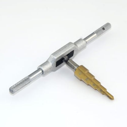 Compatible with Great Planes 4-Step Propeller Shaft Reamer Standard 4 6 8 10 12MM Opener Drill RC Tools(Drill) - size: Drill