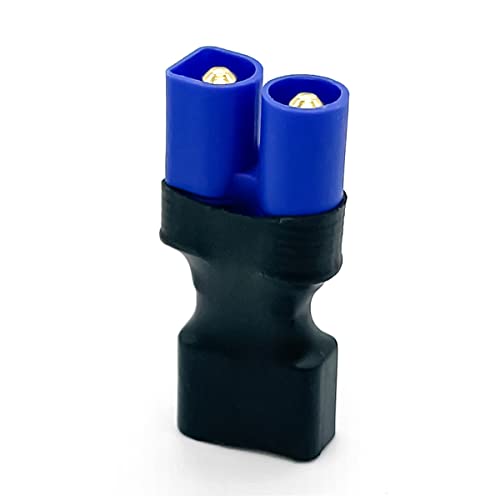 FLY RC 4 Pcs T Female Plug -> EC3 Male Connector Plug Adapter for Lipo Battery - style: T Plug Female to EC3 Male（No Wire）