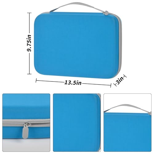 Model Paint Storage Case for Testors, Holds 60 Bottles, Paints Not Included - color: Blue