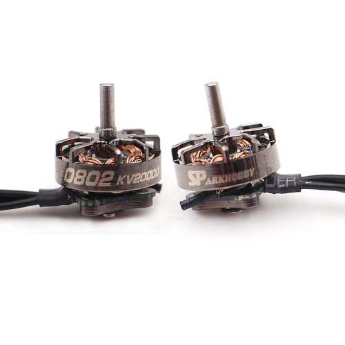 RS0802 0802 KV20000 1S Lipo Ultra-Light Outer Rotor Miniature Brushless Motor for Mobula7 75MM Micro FPV Whoop Drone (4PCS) - style: 4PCS