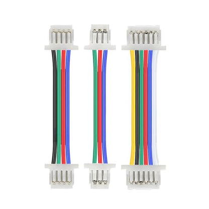 JST SH 1.0mm Connector Kit with Cables, 3-12Pin Housing JST Adapter