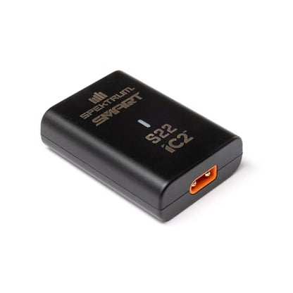 Spektrum S22 G2 USB-C 2S & 3S LiPo 20W Smart Charger with IC2 Connector, SPMXC0060