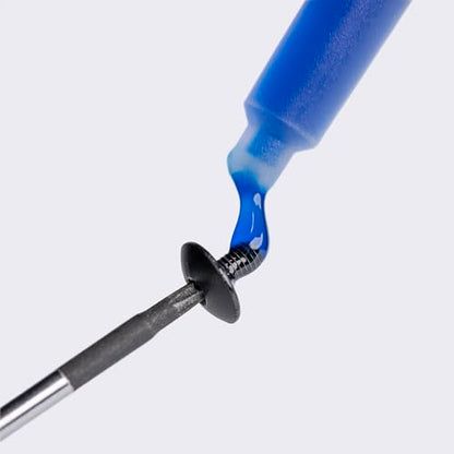 KNIFE PIVOT LUBE – Premium Knife & Gun Threadlocker - Medium-Strength Blue – Oil-Tolerant, Fast Curing – 10ml Precision Screw and Part Retaining Formula