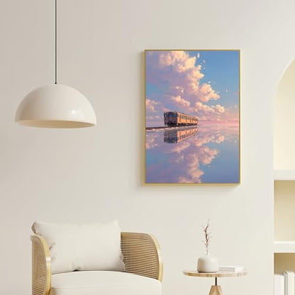 GXGLLPZBY Sky Strain Painting by Numbers for Adults Beginner,15.7X19.7 inch - color: PB333-1