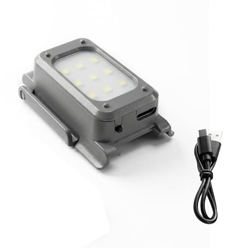 Strobe Light for DJI Neo 2, Neo 2 Light Landing Gear, Raises Height by 10mm, Night Lighting, Drone Accessory, with USB Charging Cable