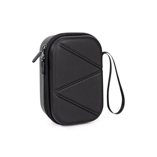 Hard Shell PU Carrying Case for DJI Lito 1/X1 Anti-pressure Waterproof Shockproof Anti-drop Impact-resistant Portable Travel Storage Bag with Shock-absorbing Lining and Strap (Black) - color: Black
