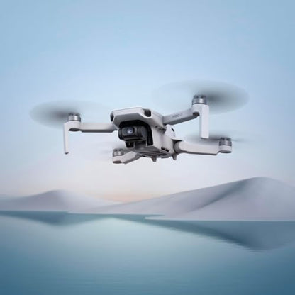 DJI Mini 4K Fly More Bundle, Drone with 4K UHD Camera for Adults, 3 Batterys, Drone Case, Propellers Compatible, Propeller Guard, landing pad