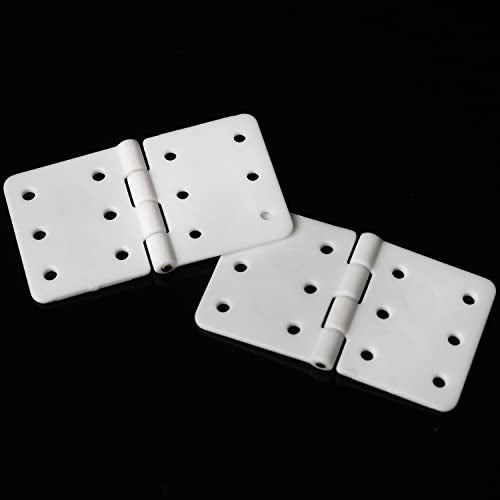 24PCS 16x29 mm Pinned Nylon Hinges RC Airplane Plane Parts Replacement Aircraft Fixed Wing Model