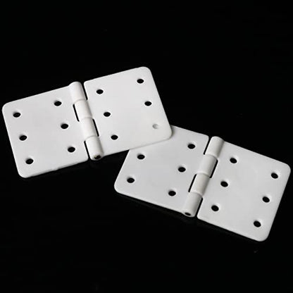 24PCS 16x29 mm Pinned Nylon Hinges RC Airplane Plane Parts Replacement Aircraft Fixed Wing Model