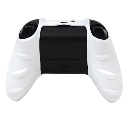 Moonlit Cats with a Loving Heart Controller Skin Compatible with Xbox Series X Wireless Controller, RALAN Protector Case， Customised Thumb Grips Cap - color: MCats White Pink