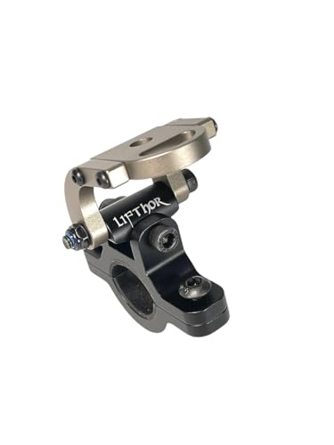 LifThor Bike Mount V2 – Universal Handlebar Mount for Phone, Tablet & Drone Controllers | Secure Aluminum Bracket for Cycling & Motorbike Use