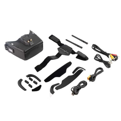 SKYZONE Cobra X V4 FPV Goggles Have a Stunning Miniature OLED Screen, immersive Flight Experience, high-Definition Video Transmission, Adjustable Diopter, Drone Goggles Have Real Scenes
