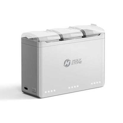 Holy Stone Smart Battery Charging Hub for HS360D and HS360E Drone, Quick Charging, Auto-Discharge (Charge Three Batteries in Sequence)
