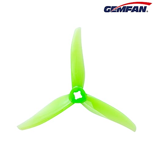 Gemfan Hurricane 4023 3-Blade Props with 1.5mm for 1505-3600 Brushless Motor RC Drone FPV Racing Toothpick 16pcs 8CW 8CCW