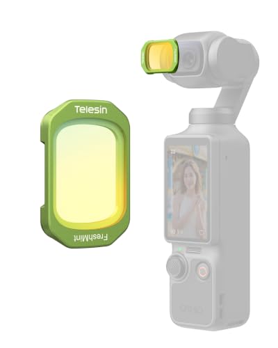 TELESIN FreshMint Color Filter for DJI Osmo Pocket 4/Pocket 3 Xtra Muse - color: FreshMint Color Filter