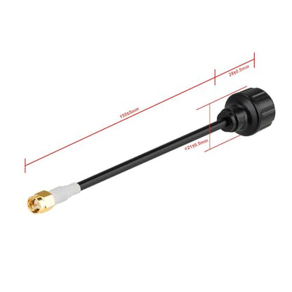 Eightwood 5dBi 5.8GHz FPV Antenna 2-Pack, SMA Male Antenna Long Range