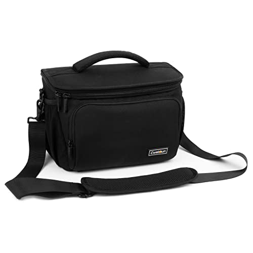 Cwatcun Large Camera Sling Bag, Crossbody Case with Rain Cover - size: L