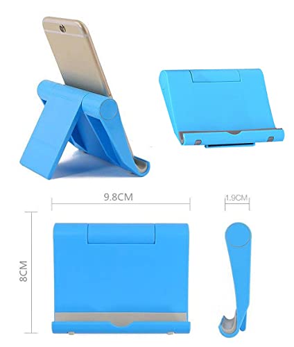 Cell Phone Stand, Desktop Holder for Smartphones, Phones & Tablets (Pink) - color: Pink