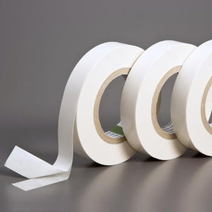Nitto (Permacel) P-02 Double Coated Kraft Paper Tape: 1/2 in. x 36 yds. (White)