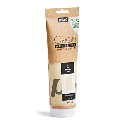 PEBEO Origin 240ml (8.11 fl oz) Acrylic Paint, Buff Titanium - color: Buff Titanium