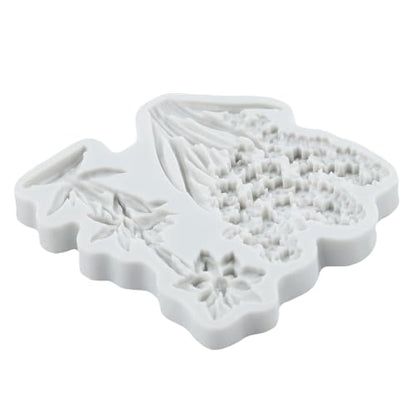 Flower Polymer Clay Molds Flower Leaf Silicone Resin Mold - color: Style G