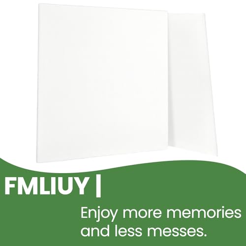 2 Pack 12x12 Inch Canvas Boards - Blank Primed for Painting - size: 12*12 in 2pack