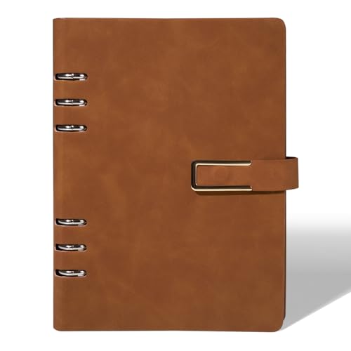 Lightwish Watercolor Sketchbook, 100% Cotton Cold Press Refillable Paper - color: Flat Buckle Brown